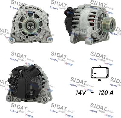 Sidat A12VA0250 - Alternator furqanavto.az