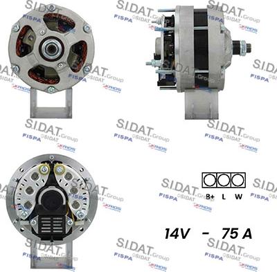 Sidat A12VA0264A2 - Alternator furqanavto.az