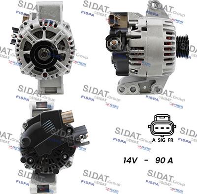 Sidat A12VA0200A2 - Alternator furqanavto.az