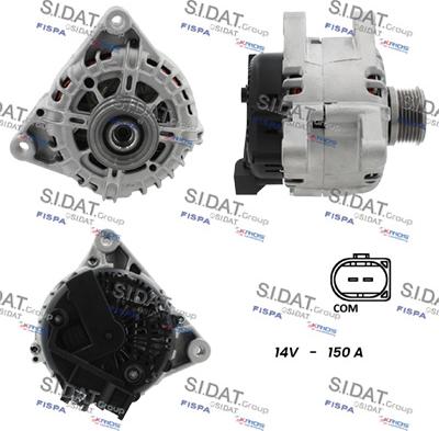 Sidat A12VA1183A2 - Alternator furqanavto.az