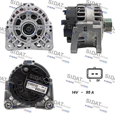 Sidat A12VA1246 - Alternator furqanavto.az