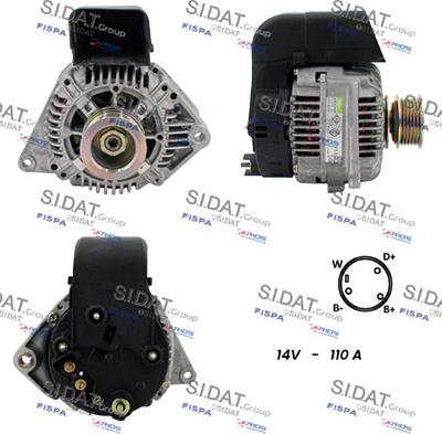 Sidat A12VA1241 - Alternator furqanavto.az