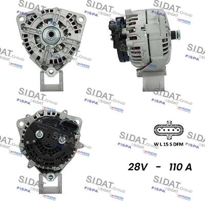 Sidat A24BH0094AS - Alternator furqanavto.az