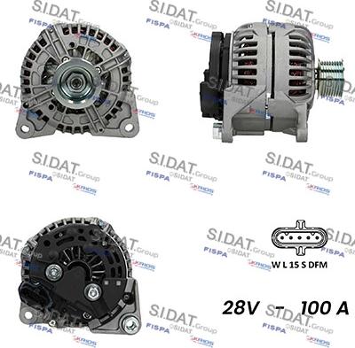 Sidat A24BH0096AS - Alternator furqanavto.az