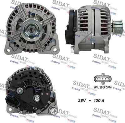 Sidat A24BH0096 - Alternator furqanavto.az