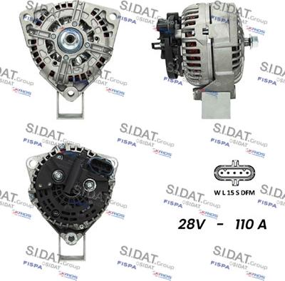 Sidat A24BH0043 - Alternator furqanavto.az