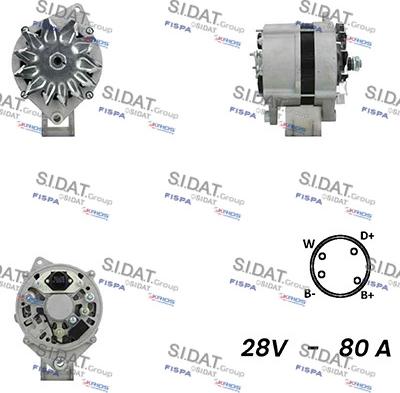 Sidat A24BH0061 - Alternator furqanavto.az