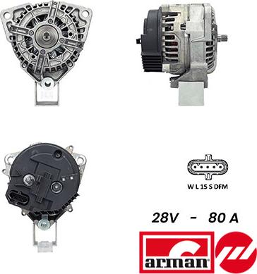 Sidat A24BH0015AS - Alternator furqanavto.az