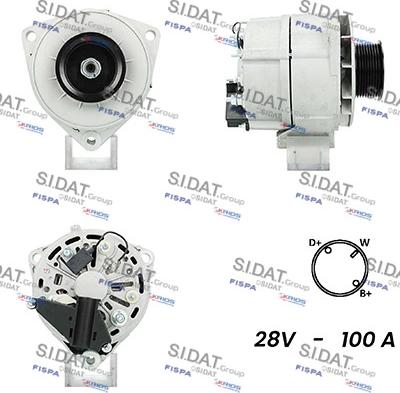 Sidat A24BH0035A2 - Alternator furqanavto.az