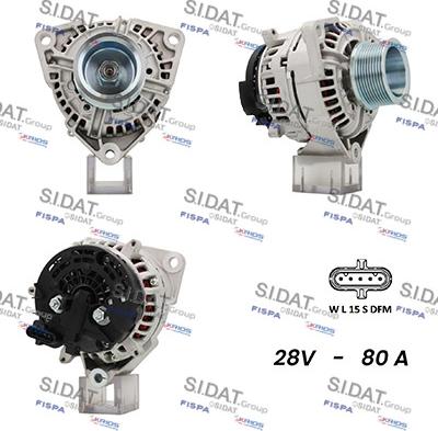 Sidat A24BH0038A2 - Alternator furqanavto.az