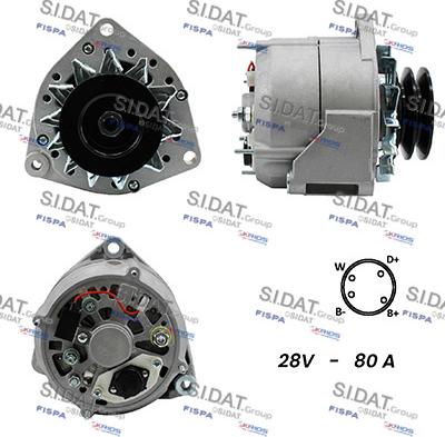 Sidat A24BH0032A2 - Alternator furqanavto.az