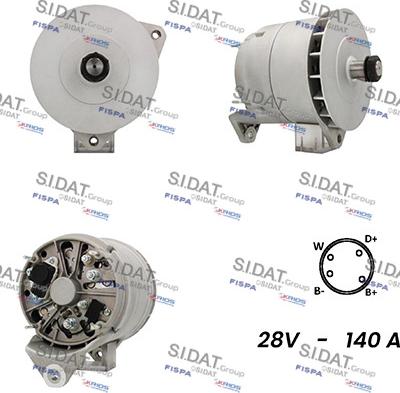 Sidat A24BH0037 - Alternator furqanavto.az