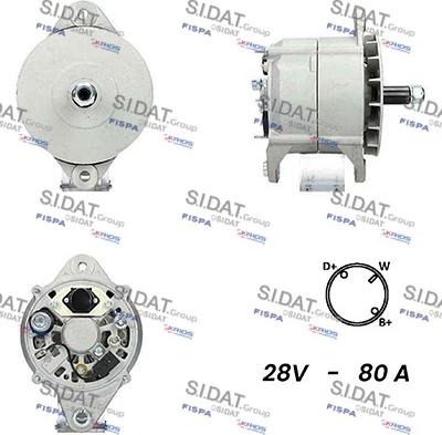 Sidat A24BH0145A2 - Alternator furqanavto.az