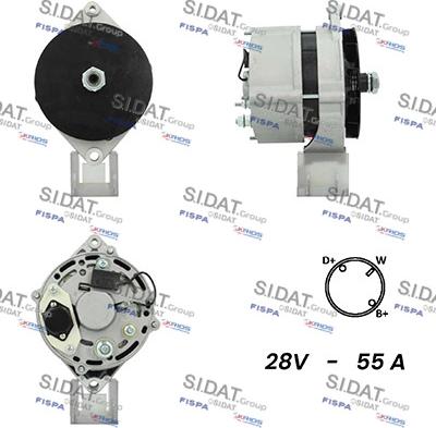 Sidat A24BH0142A2 - Alternator furqanavto.az