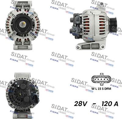 Sidat A24BH0101 - Alternator furqanavto.az