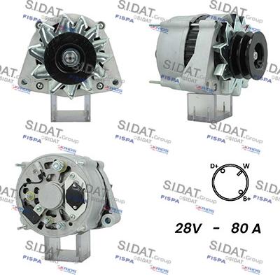 Sidat A24BH0137A2 - Alternator furqanavto.az