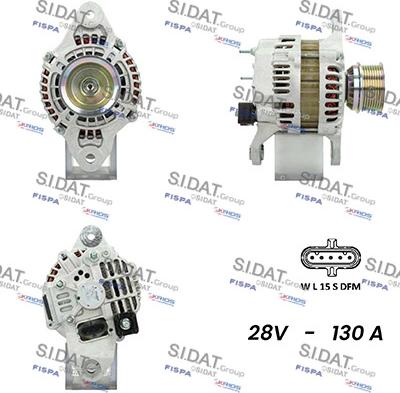 Sidat A24MH0068 - Alternator furqanavto.az