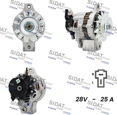 Sidat A24MH0009A2 - Alternator furqanavto.az