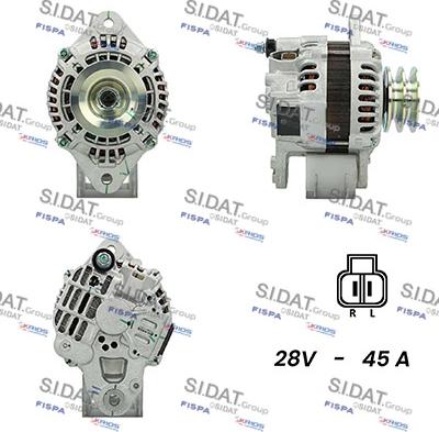 Sidat A24MH0119A2 - Alternator furqanavto.az