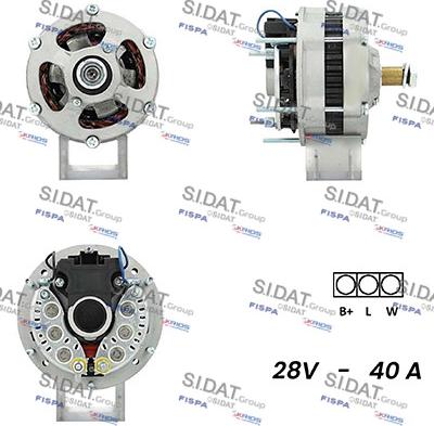 Sidat A24VA0124A2 - Alternator furqanavto.az