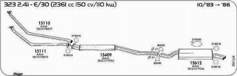 Sigam 90945 - Boru birləşdiricisi, egzoz sistemi furqanavto.az