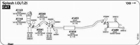 Sigam 040050 - Mühür halqası, egzoz borusu furqanavto.az