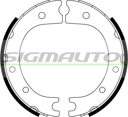 SIGMAUTO 2963 - Əyləc başlığı dəsti, dayanacaq əyləci furqanavto.az