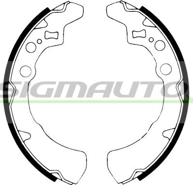 SIGMAUTO SFA671 - Əyləc Başlığı Dəsti furqanavto.az