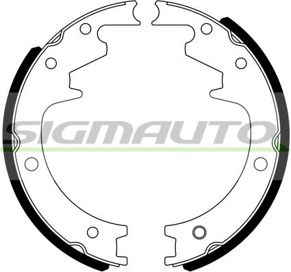 SIGMAUTO SFA835 - Əyləc Başlığı Dəsti furqanavto.az