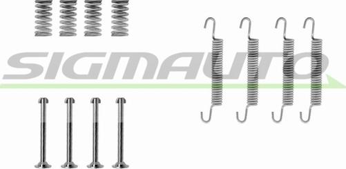 SIGMAUTO SK0667 - Aksesuar dəsti, əyləc başlıqları furqanavto.az