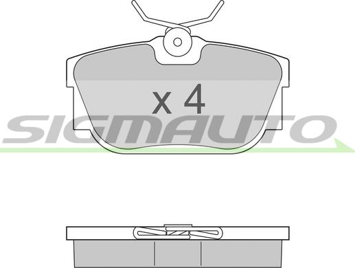 BENDIX 571875 - Əyləc altlığı dəsti, əyləc diski furqanavto.az