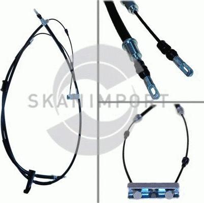 SKANIMPORT HBS 900-4 - Kabel, dayanacaq əyləci furqanavto.az