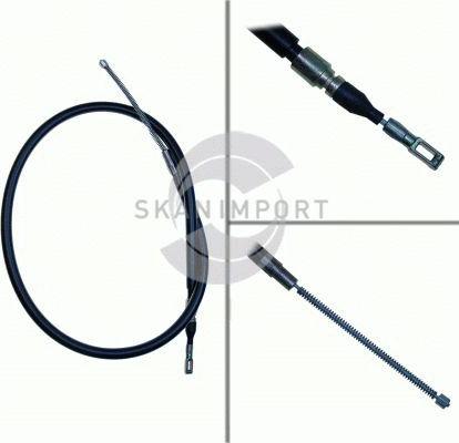 SKANIMPORT HBS 340-1 - Kabel, dayanacaq əyləci furqanavto.az