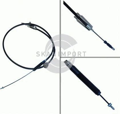 SKANIMPORT HBS 740-4 - Kabel, dayanacaq əyləci furqanavto.az