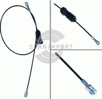 SKANIMPORT HBS 740-8-1 - Kabel, dayanacaq əyləci furqanavto.az