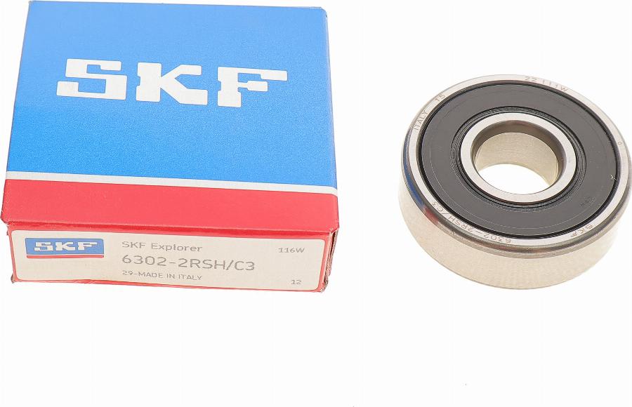 SKF 63022RSH/C3 - Kasnak, alternator, sərbəst dönərli mufta furqanavto.az