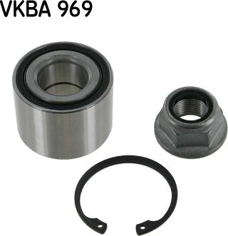 SKF VKBA 969 - Təkər qovşağı, podşipnik dəsti furqanavto.az