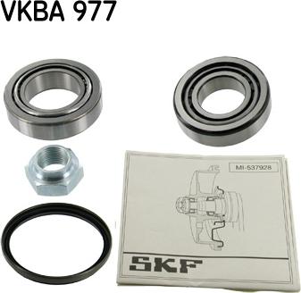 SKF VKBA 977 - Təkər qovşağı, podşipnik dəsti furqanavto.az