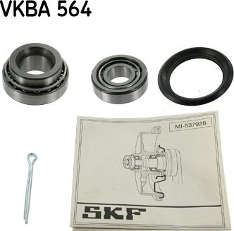 SKF VKBA 564 - Təkər qovşağı, podşipnik dəsti furqanavto.az