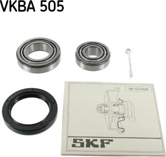SKF VKBA 505 - Təkər qovşağı, podşipnik dəsti www.furqanavto.az