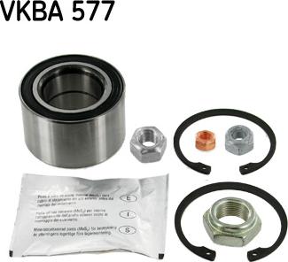 SKF VKBA 577 - Təkər qovşağı, podşipnik dəsti furqanavto.az