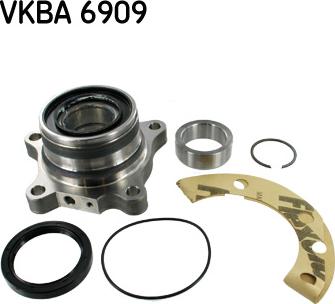 SKF VKBA 6909 - Təkər qovşağı, podşipnik dəsti furqanavto.az