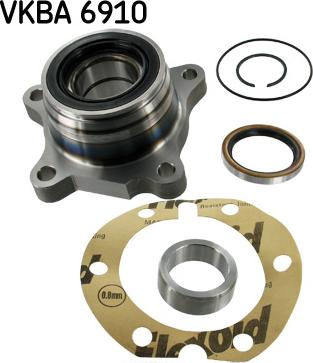 SKF VKBA 6910 - Təkər qovşağı, podşipnik dəsti furqanavto.az