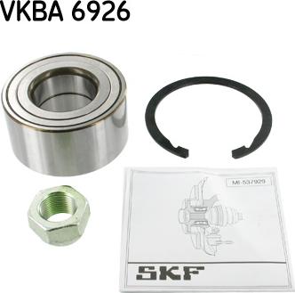 SKF VKBA 6926 - Təkər qovşağı, podşipnik dəsti furqanavto.az