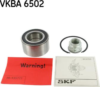 SKF VKBA 6502 - Təkər qovşağı, podşipnik dəsti furqanavto.az