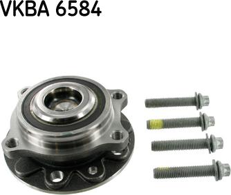 SKF VKBA 6584 - Təkər qovşağı, podşipnik dəsti furqanavto.az