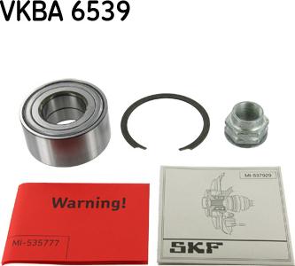 SKF VKBA 6539 - Təkər qovşağı, podşipnik dəsti furqanavto.az