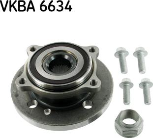 SKF VKBA 6634 - Təkər qovşağı, podşipnik dəsti furqanavto.az