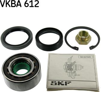 SKF VKBA 612 - Təkər qovşağı, podşipnik dəsti furqanavto.az