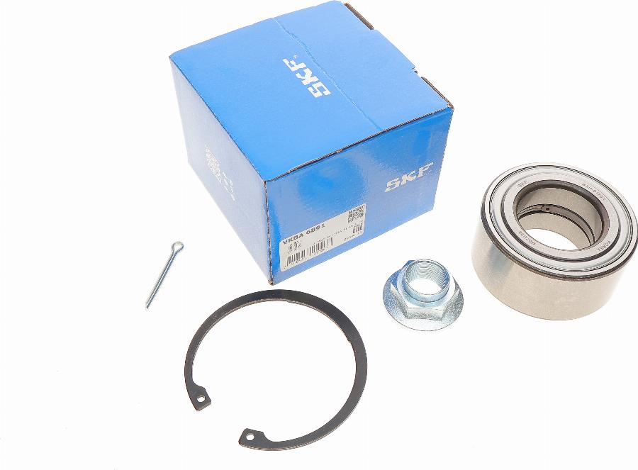 SKF VKBA 6891 - Təkər qovşağı, podşipnik dəsti furqanavto.az